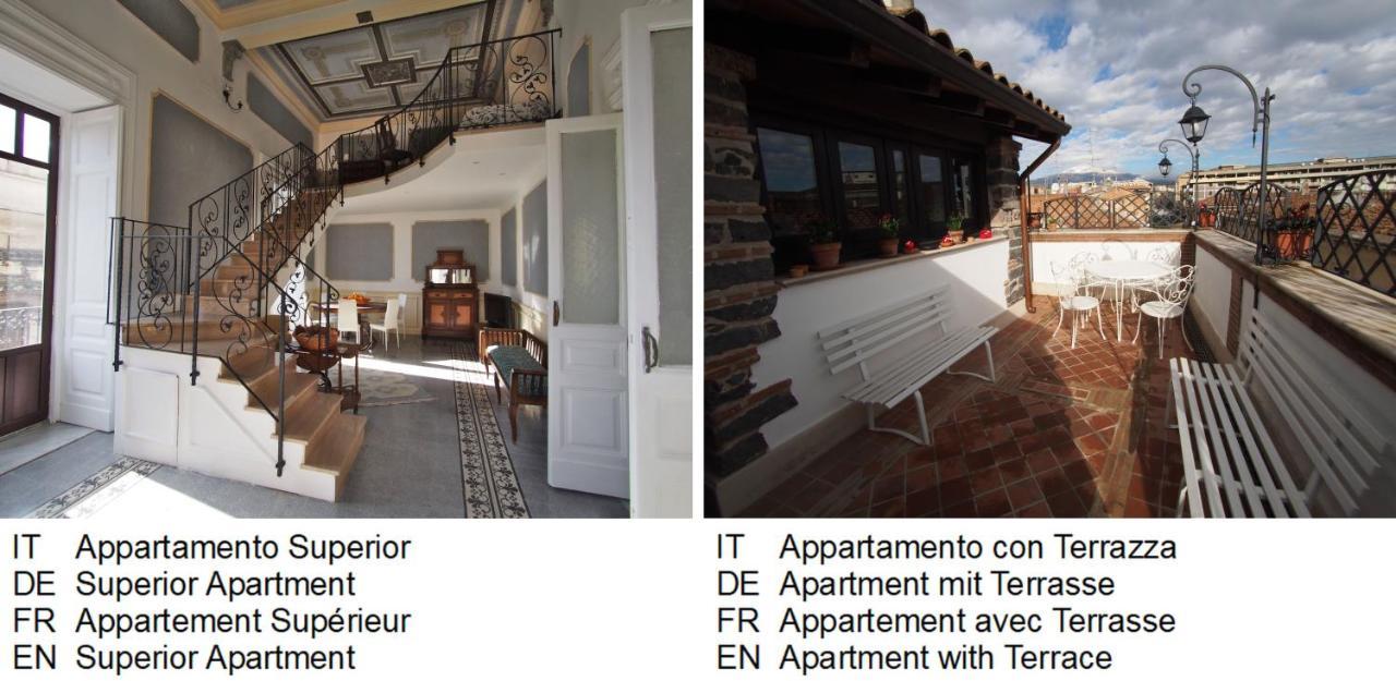 Casa Felice Nel Centro Storico, Tra Etna E Mare Appartement Catánia Buitenkant foto